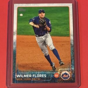Wilmer Flores #562 2015 Topps Baseball Trading Card